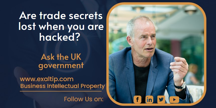 Are trade secrets lost when you are hacked?