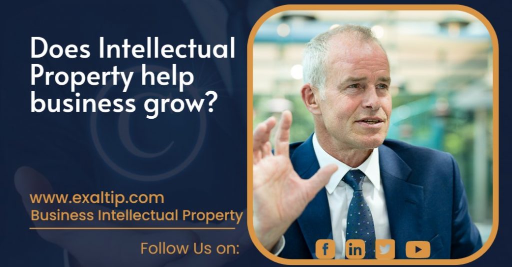 Does intellectual property help business grow?